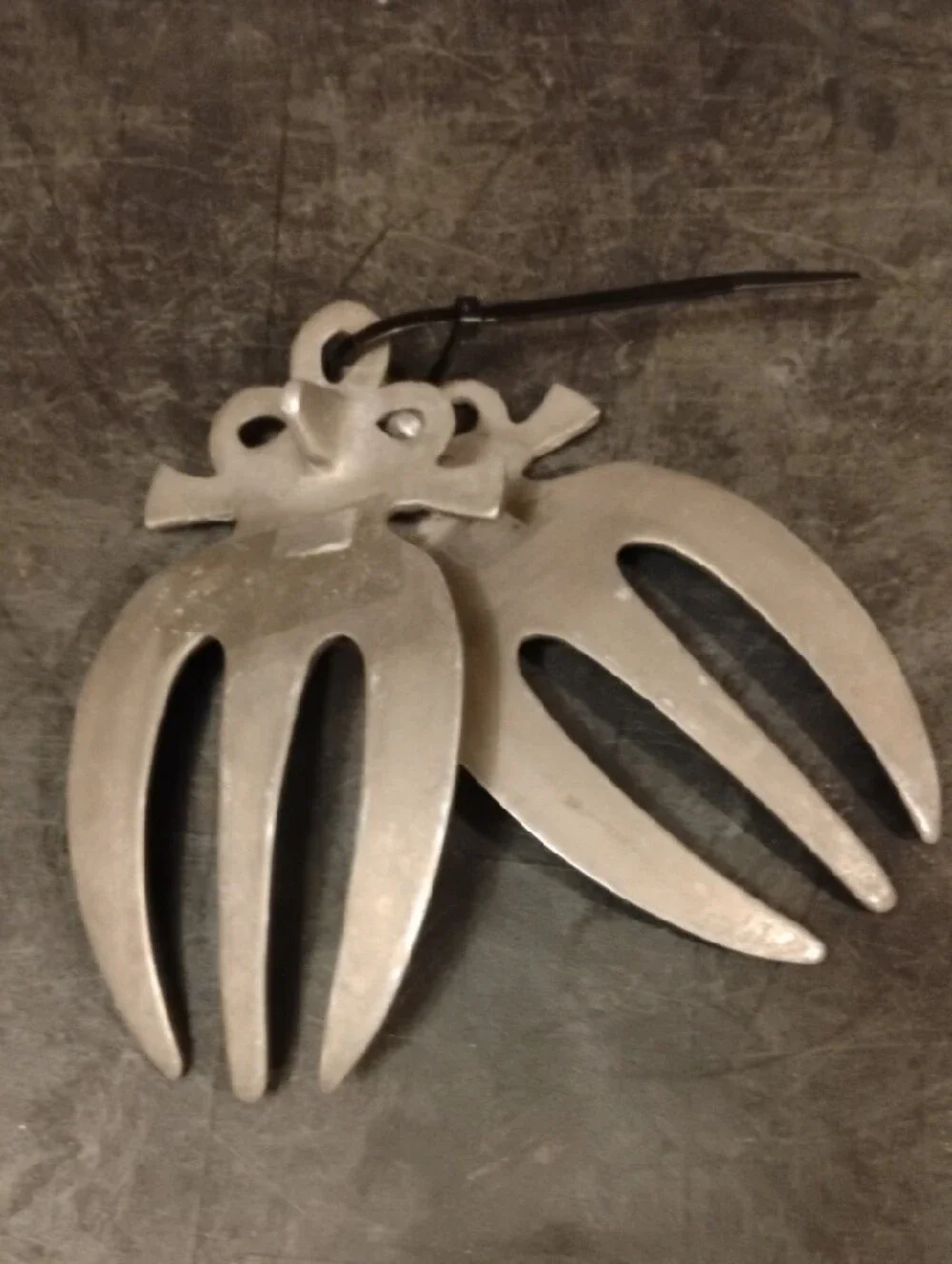 Pewter Salad Fork Set
